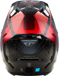 Fly Racing Formula S Carbon Helmet for Offroad (X-Large, Black/Red)