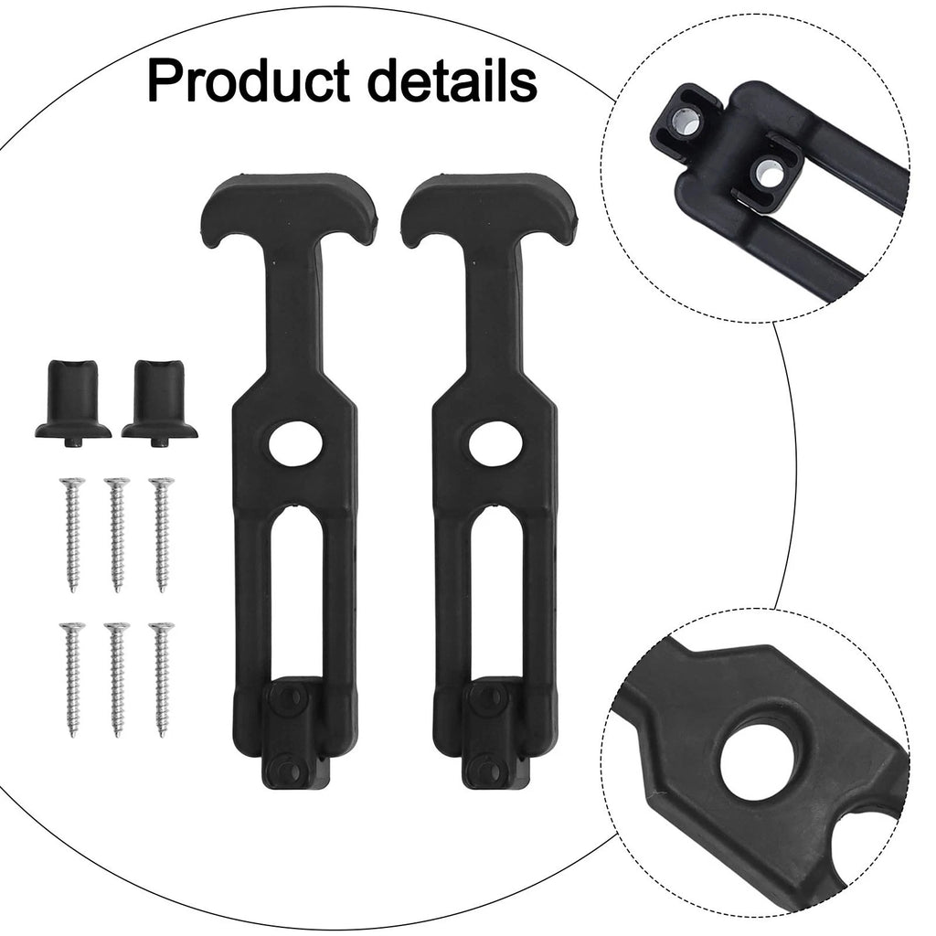 2X Rubber Draw Latch Set for Toolbox & Vehicle