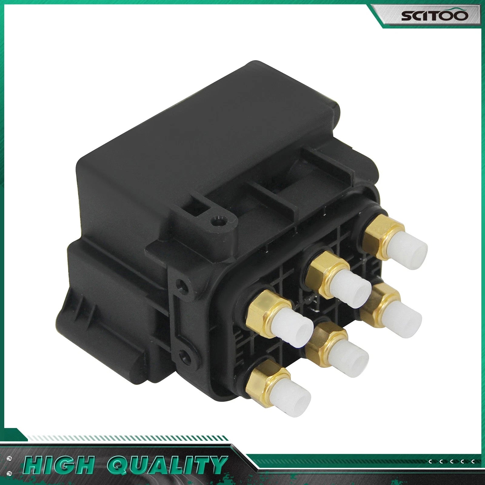 Air Suspension Solenoid Valve for Audi Q7 (2007–2015), Jeep Grand Cherokee (2011–2021), Porsche Cayenne (2003–2010), Volkswagen Touareg (2004–2017)
