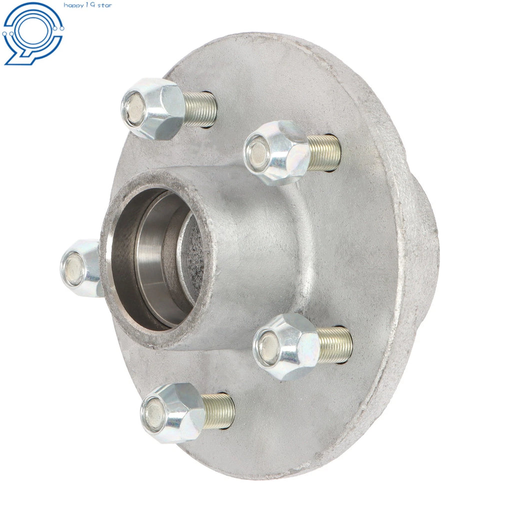 3500 lbs Spindle Trailer Hub for 5 on 4.5" Axles (Galvanized)