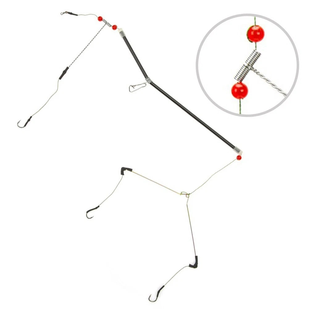 Set of 4 Carp Fishing Feeder Baits Cages Rig