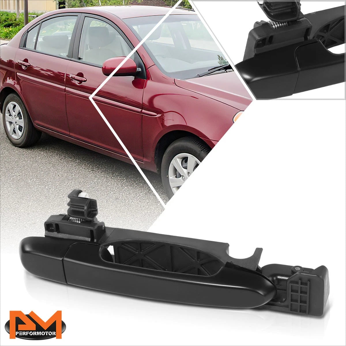 Manual Adjust Side Rear View Door Mirror for Kia Sorento (2003–2009)