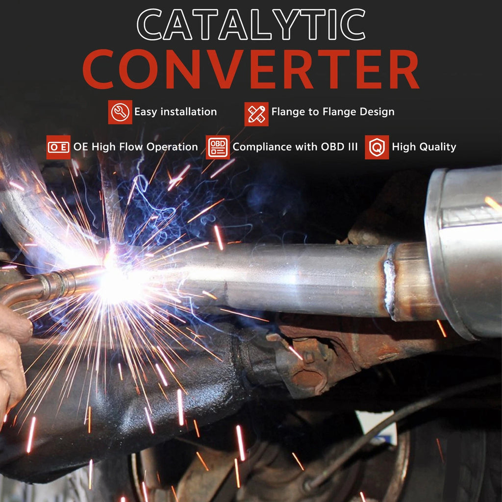 Set of 2 Catalytic Converters for Kia Sorento (2014-2019)