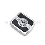Chrome Skull Brake Pedal Pad for Harley Night Train FXSTC (2001–2003)