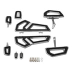 Driver Passenger Footboards Shifter Pegs Pedal for Harley Touring (2000–2023)