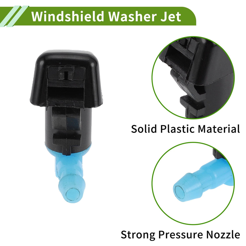 Windshield Washer Nozzle Set with Hose Connector for Ford (2011–2014) No.BT4Z17603A
