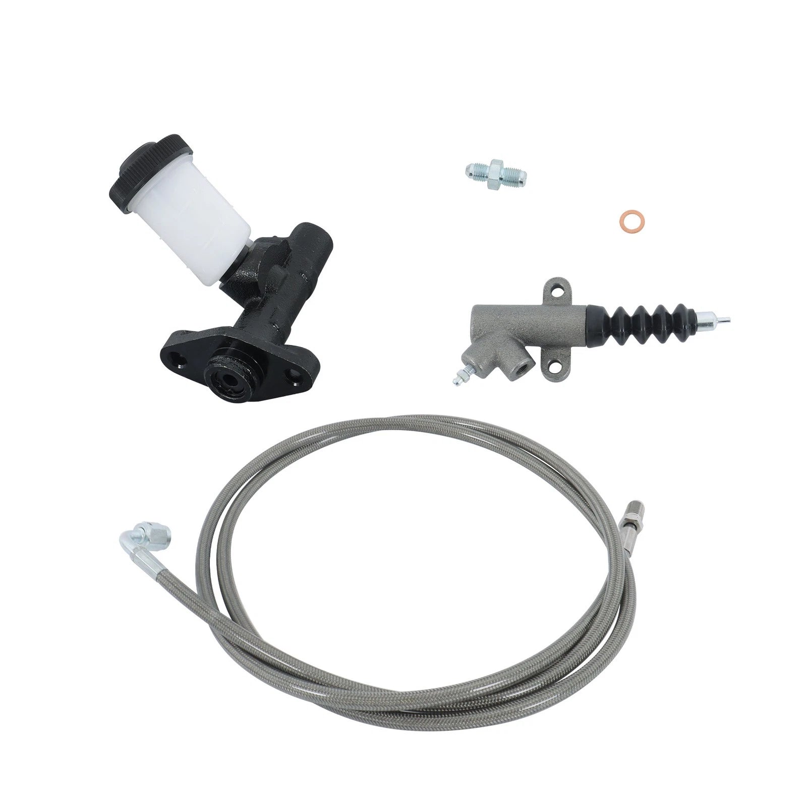 Master Cylinder and Stainless Clutch Line Kit for Mazda Miata (1990–2005)