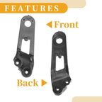 Set of 2 Front Bumper Support Brackets for Toyota Lexus RX330 (2003–2008)