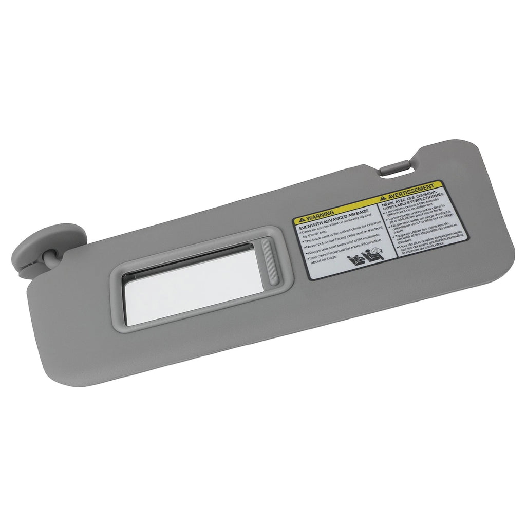 Left Gray Sun Visor for Toyota RAV4 (2004–2005) Easy Clean Mirror