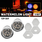 Universal Amber Blue Lens LED Side Marker Turn Signal Light