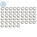 100 Piece 1" Stainless Steel Clamp Cinch Ring Fitting for Tubing