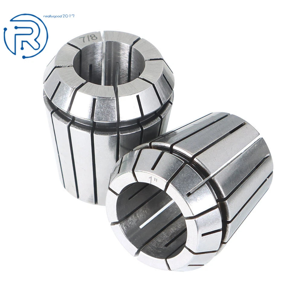 Set of 10 ER-40 Spring Collet Chucks for Precision Machining