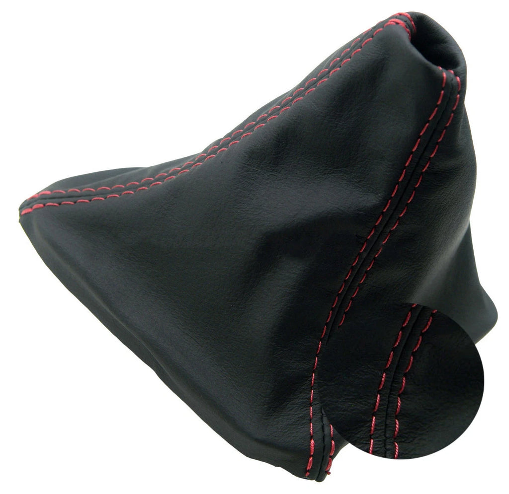 Shift Boot for BMW E36 (1992–1999) Leather Synthetic Red Stitch