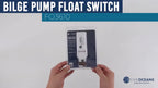 Automatic Bilge Pump Float Switch for Mercury (12-24-32 Volts, 20-Amps)