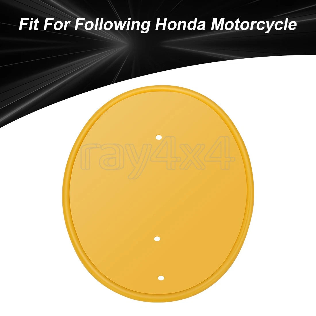 Replacement Front Side Number Plate for Honda Z50 Z50R MR50 XR75 (1974–1987)