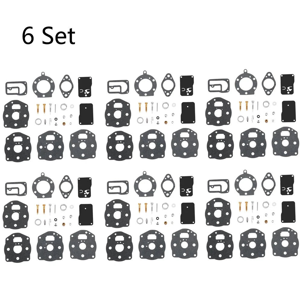 6X Carburetor Rebuild Kit for B&S 394502 694056 491539 402447 402451