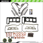 Head Gasket Set with Timing Chain Kit for Chrysler 300 Dodge Stratus (2005–2007)