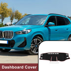 Dashboard Cover Mat for Toyota RAV4 (2019–2021) Sun Protector Black Red