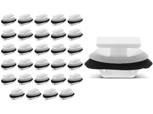 Set of 4 Rocker Panel Molding Retainer Clips for Mazda RX-8 (2009–2011) FP352MZ
