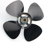4 Blade Aluminum High Thrust Propeller for Suzuki 25-30HP (10 Tooth)