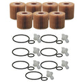 Set of 7 Engine Oil Filters for Lexus Scion Toyota (Wix)