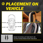 Set of 2 Inner Door Pull Handles for BMW G30 G31 G38 (2017–2022) Black V
