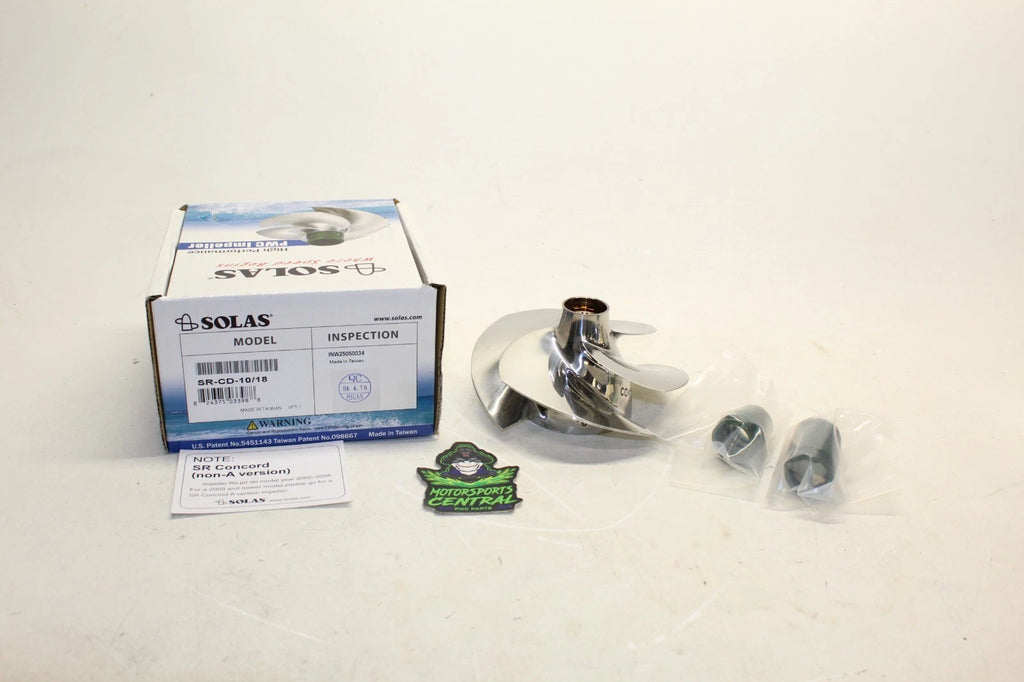 Solas 155.5mm Impeller SR-CD-10/18 for Sea-Doo GTI 130/155/170 (2006–2008)