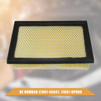 Engine Air Filter for Lexus RX450h (2016–2022) 17801-45031 17801-0P090