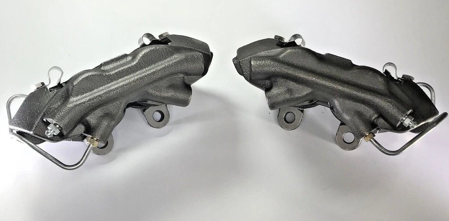 Disc Brake Calipers Loaded with Pads for 1967 Ford Mustang Kelsey Hayes Style