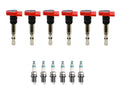 Set of 6 Denso Ignition Coils for Iridium Power (Gap 0.044)