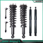Set of 4 Struts Shocks Absorbers Sway Bar Links for Toyota Tundra (2000–2002)