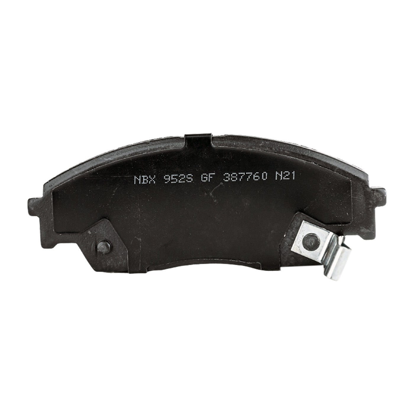 Set of 4 NAO Brake Pads for Honda Civic 4WD (1988–1991)