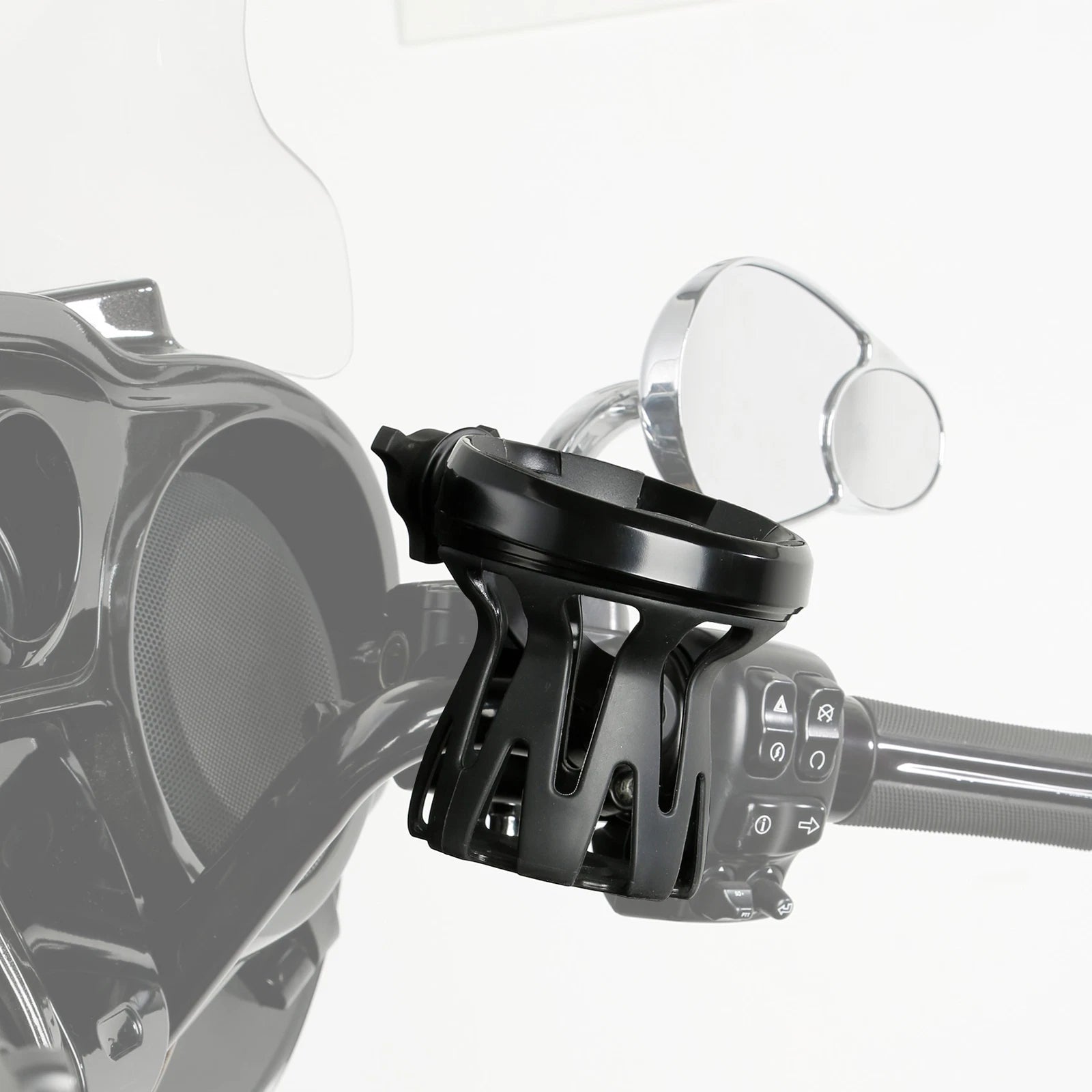 Cup Holder for Harley Touring Sportster Dyna (1'' Handlebar)