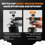 Car Wash Foam Cannon 1.3L for Pressure Washer 4000PSI 1/4" QC