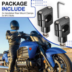 1 Inch Handlebar Risers Pair for Yamaha V Star 1100 1300 250 650 950 (2000–2019)