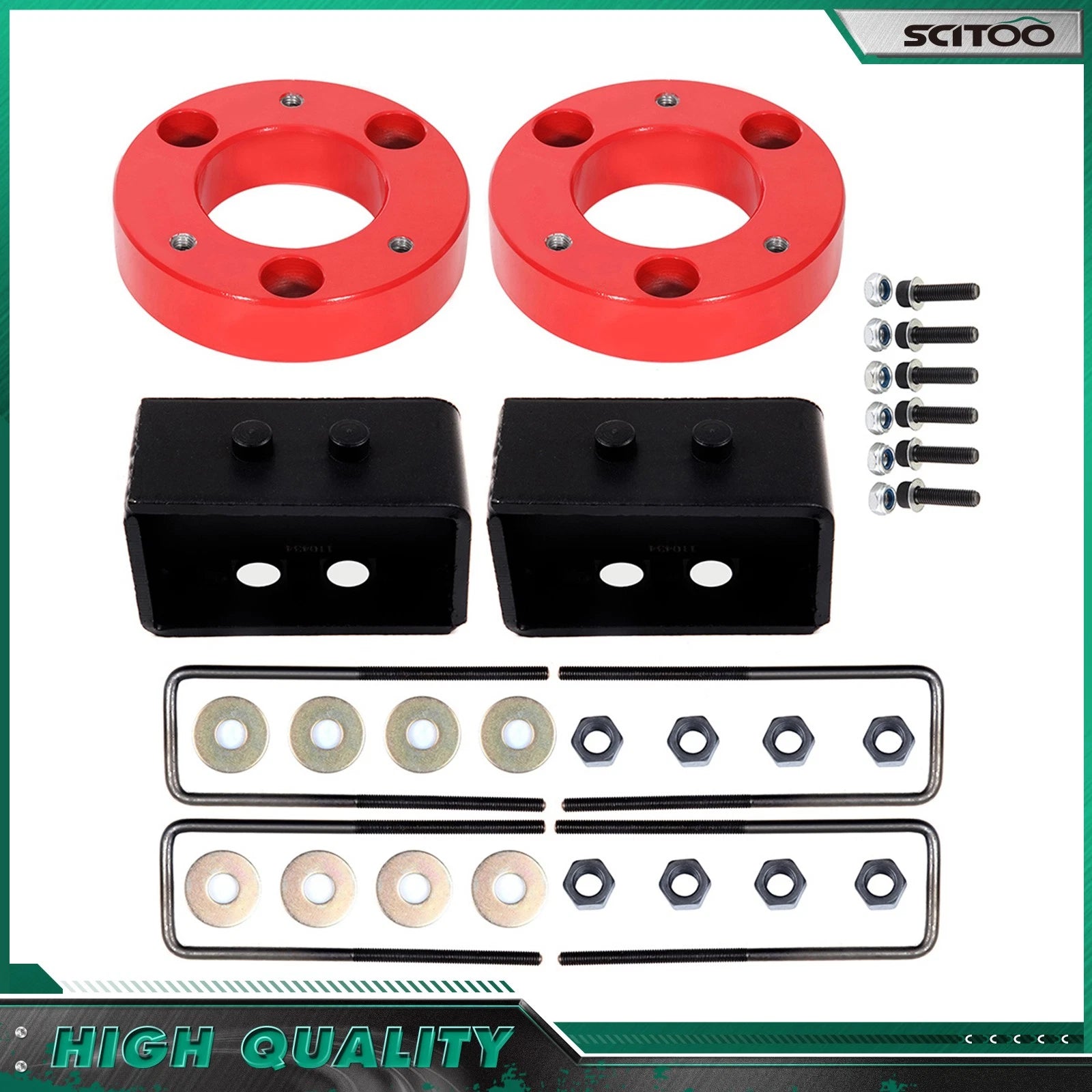 Set of 4 Leveling Lift Kit for Ford F-150 (2004–2020) 2WD & 4WD