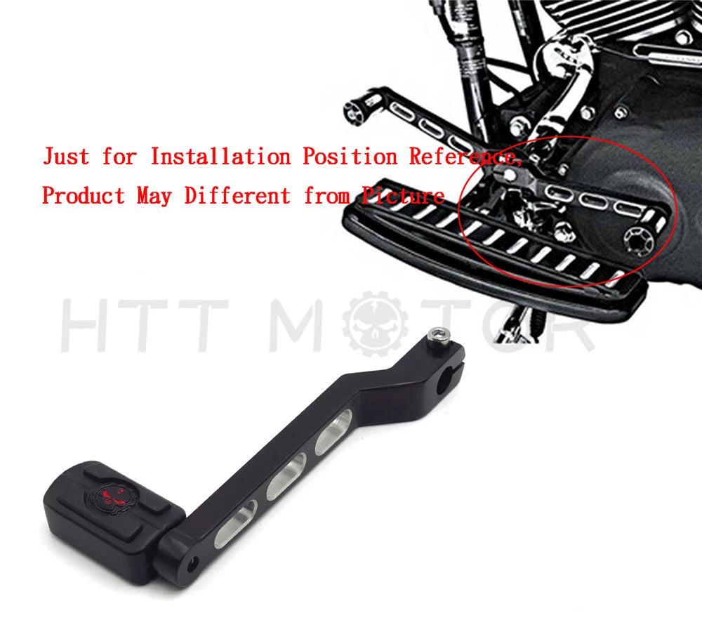 Left Rear Heel Shift Lever Shifter Peg for Harley FL Softail (1986–2017)