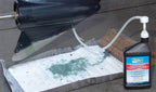 3X Disposable Oil Absorbent Pads OIL ZAP for Automotive Use