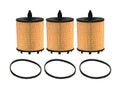 Set of 3 Engine Oil Filters for Buick Cadillac Chevy GMC Pontiac Saab