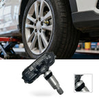 TPMS Sensors Metal Valve Silver for Hyundai i40 (2014)