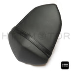 Black Leather Rear Pillion Seat for Kawasaki Z1000 (2007–2009)