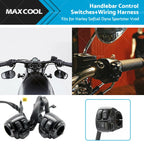 Handlebar Control Switch Kit for Harley Dyna Vrod (2001–2017)