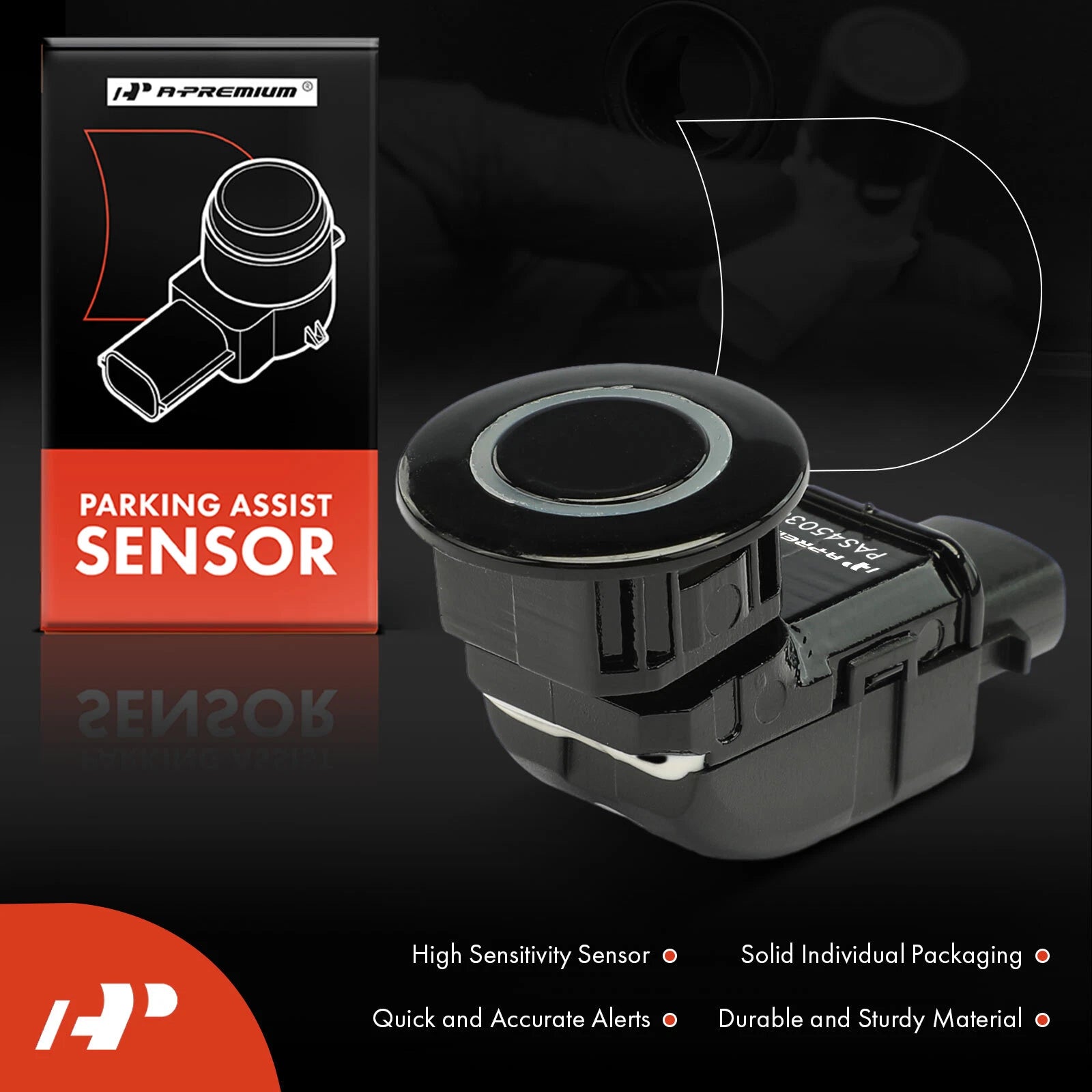 Parking Assist Sensor Front/Rear Outer for Toyota Sienna (2006-2010)