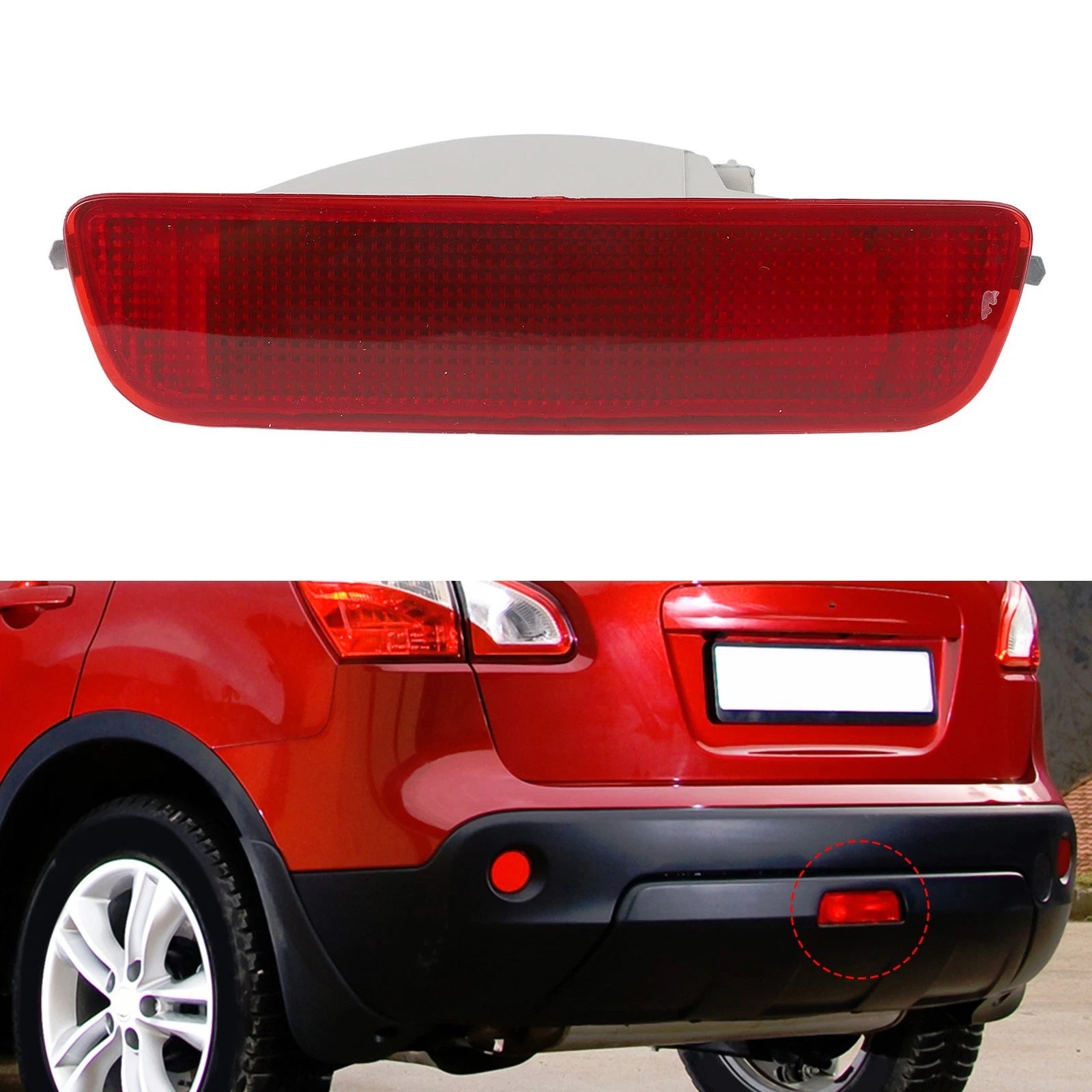 Middle Tail Lamp Fog Light for