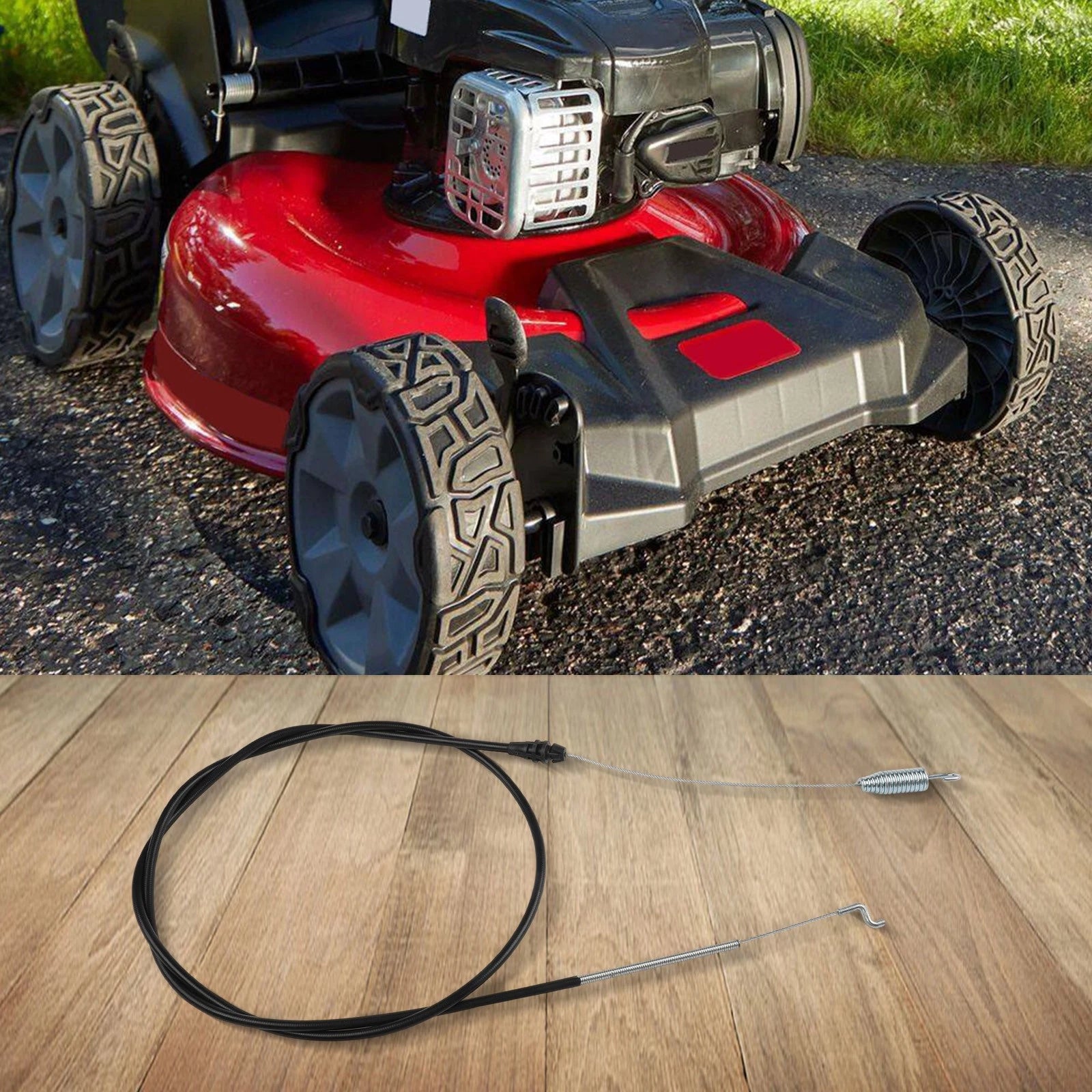 Traction Cable for Lawn Mower (105-1845) 68" Replacement Tool
