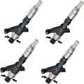 4X Fuel Injector 095000-5550 for Hyundai Excavator Mighty (5.9L)