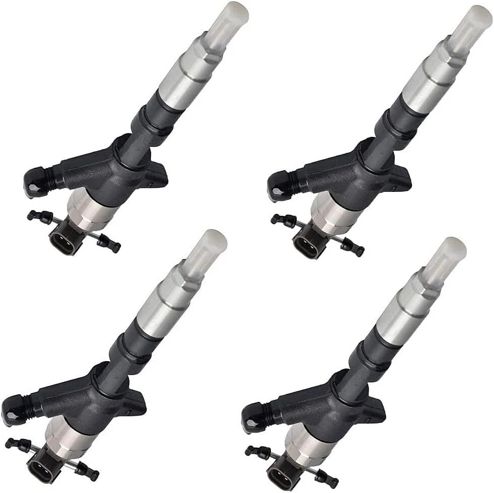 4X Fuel Injector 095000-5550 for Hyundai Excavator Mighty (5.9L)