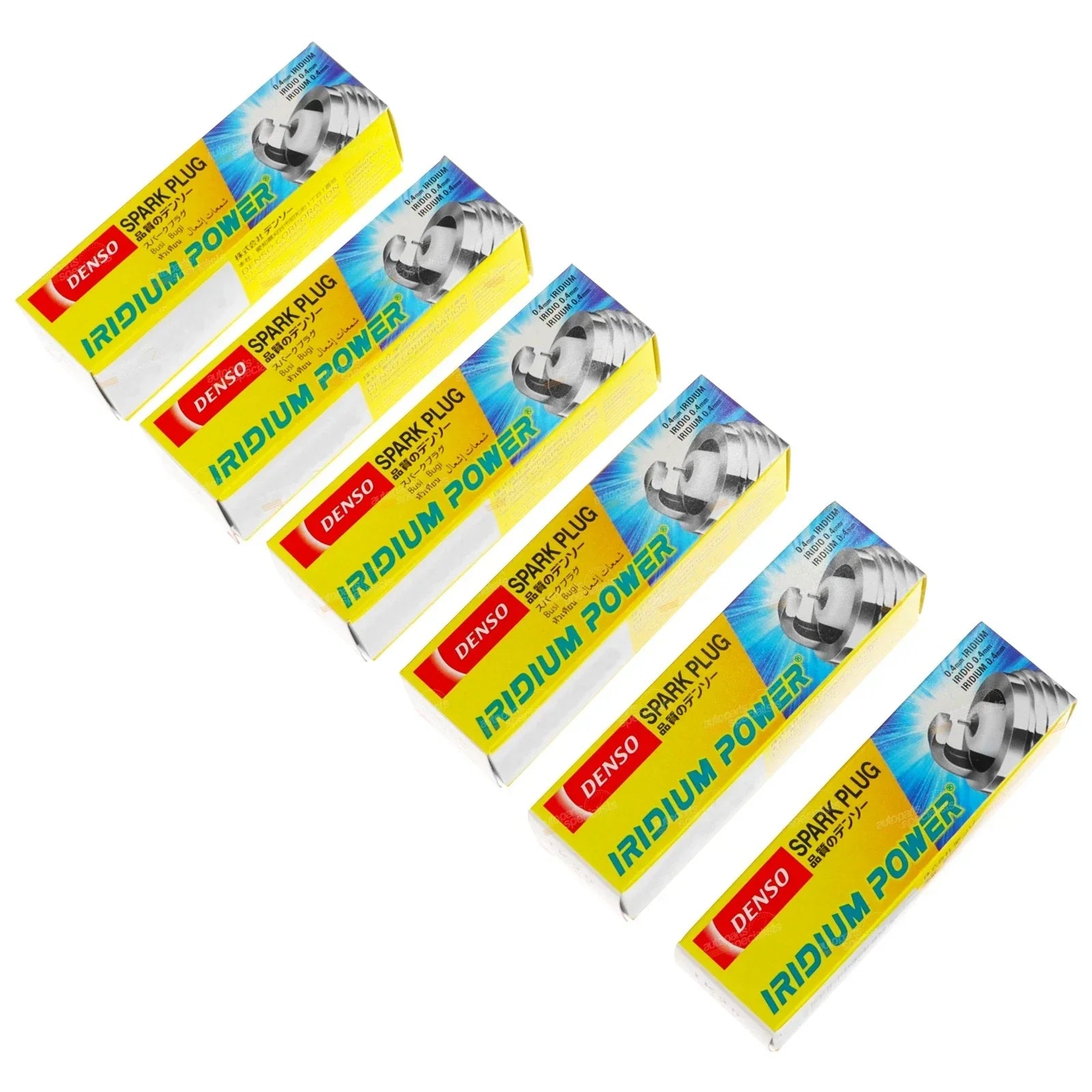 6 x Spark Plugs V6 2.6L ABC Engine for Audi Cabriolet (1994 - 1999)