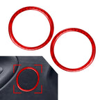 Door Loud Speaker Ring Cover Trim for BMW 3 Series E36 (1991–1999) Carbon Red
