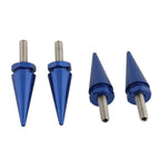 4 x Windscreen Screw Bolts Spike for Harley Touring Road Glide (1998-2025) Blue